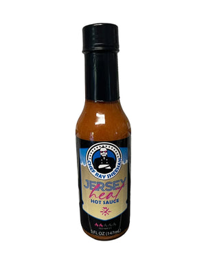 Chef Ray Sheehan Jersey Heat Hot Sauce 5oz bottle, mild heat gourmet grilling sauce